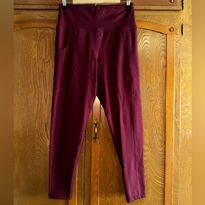 AE Everything Pocket Leggings (Wine Red)